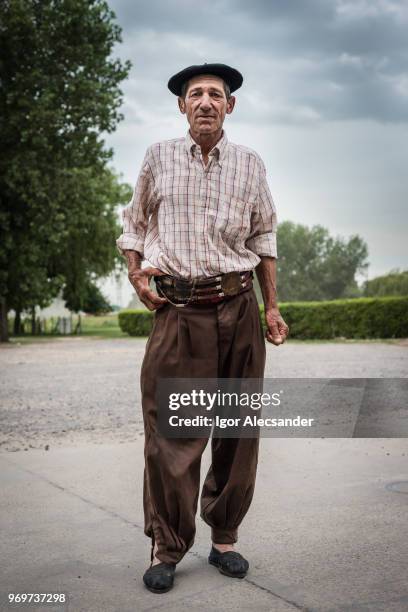 portrait of an argentine gaucho - south american culture stock pictures, royalty-free photos & images