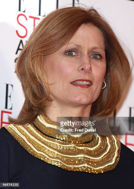 Sarah Brown attends the ELLE Style Awards at Grand Connaught Rooms on February 22, 2010 in London, England.