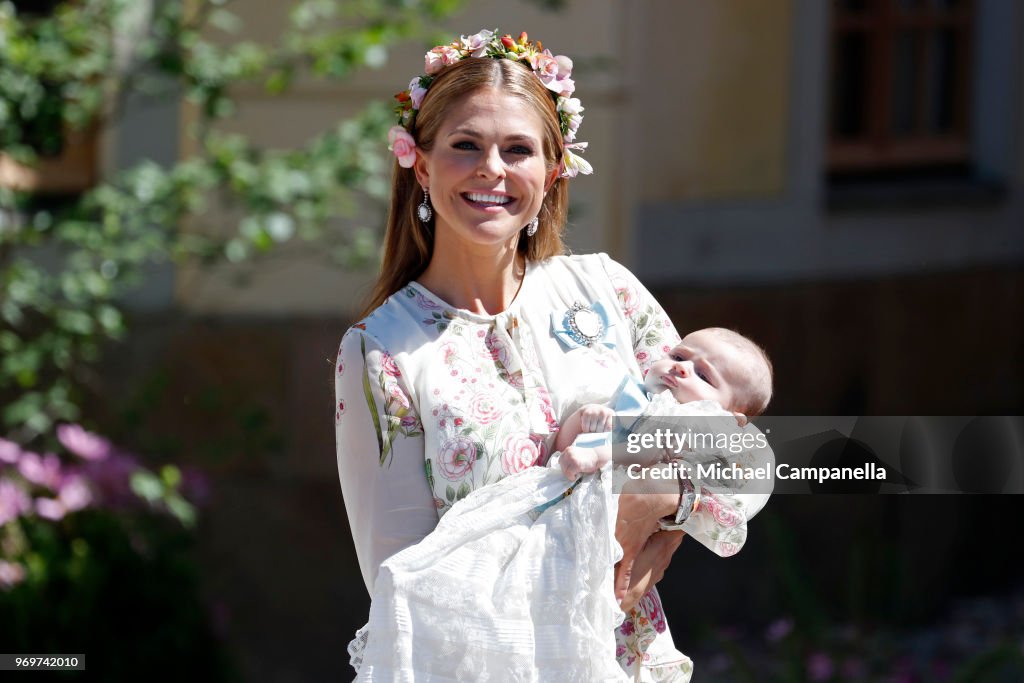 Christening Of Princess Adrienne Of Sweden