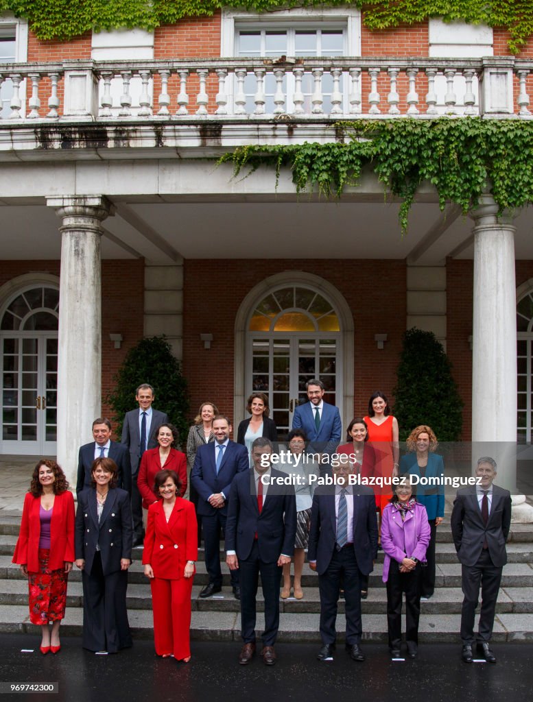 Presentation Of Spain's New Government At The Moncloa Palace