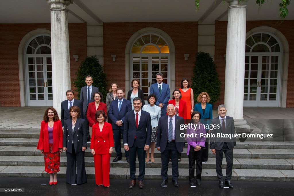 Presentation Of Spain's New Government At The Moncloa Palace