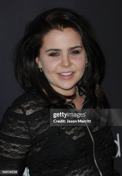 Actress Mae Whitman attends the Los Angeles premiere of "Parenthood" at the Directors Guild Theatre on February 22, 2010 in West Hollywood,...