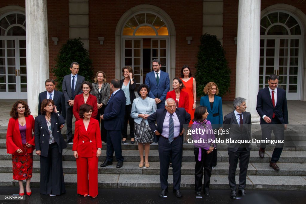 Presentation Of Spain's New Government At The Moncloa Palace