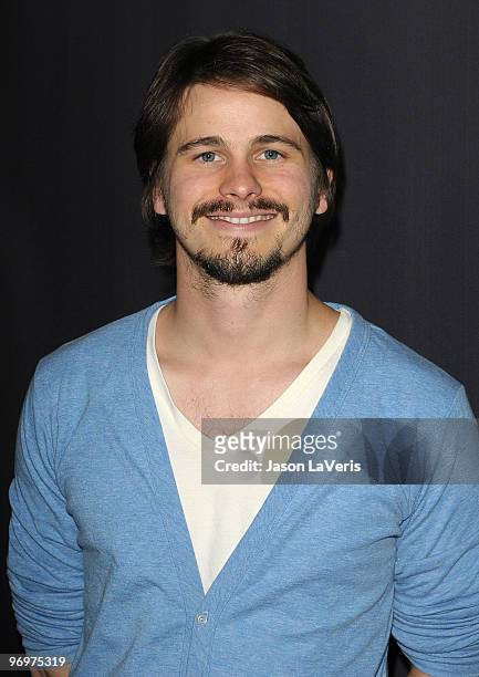 Actor Jason Ritter attends the premiere screening of NBC Universal's "Parenthood" at the Directors Guild Theatre on February 22, 2010 in West...