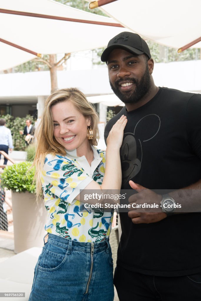 Celebrities At 2018 French Open : Day Thirteen
