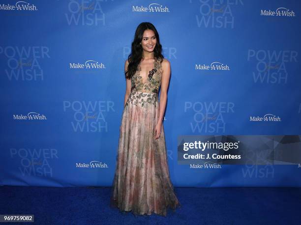 Model Jessica Barta Lam attends the 35th Anniversary Make-A-Wish Metro New York Gala at Cipriani Wall Street on June 7, 2018 in New York City.