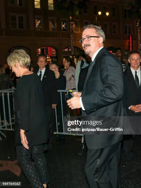 Vince Gilligan is seen on June 07, 2018 in Los Angeles, California.