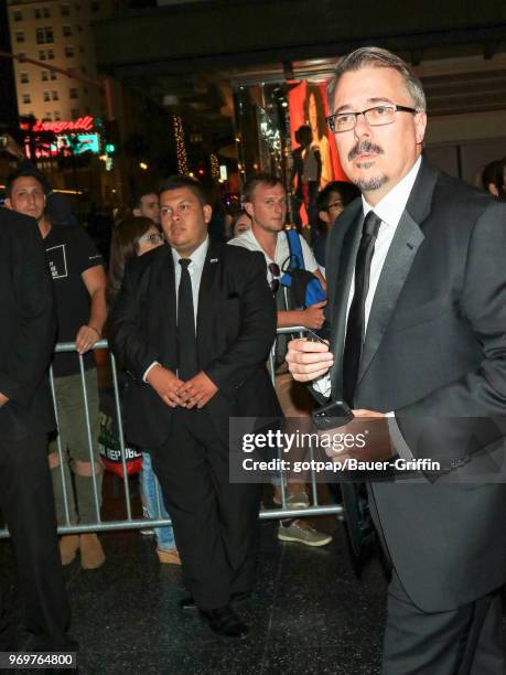 Vince Gilligan is seen on June 07, 2018 in Los Angeles, California.