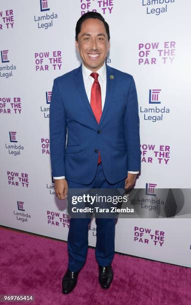 Todd Gloria arrives for the Lambda Legal West Coast Liberty Awards at SLS Hotel at Beverly Hills on June 7, 2018 in Los Angeles, California.