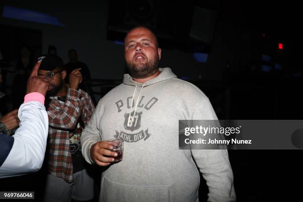 Big Body Bes attends the SRF SCHL RICO Birthday Celebration Hosted By Harry Fraud at Schimanski on June 7, 2018 in New York City.