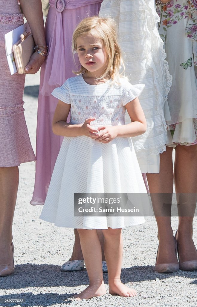 Christening  Of Princess Adrienne Of Sweden