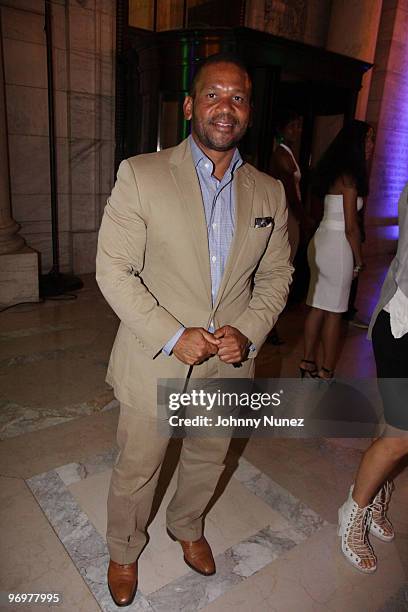 Benny Medina attends DJ Cassidy's 28th Birthday Celebration at The New York Public Library on July 8, 2009 in New York City.