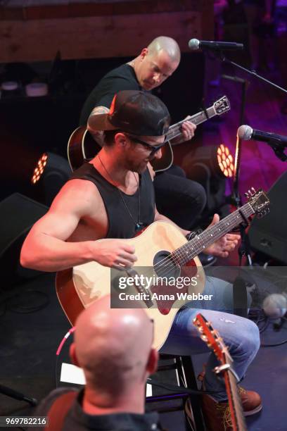 Recording artist Kip Moore performs onstage in the HGTV Lodge at CMA Music Fest on June 8, 2018 in Nashville, Tennessee.