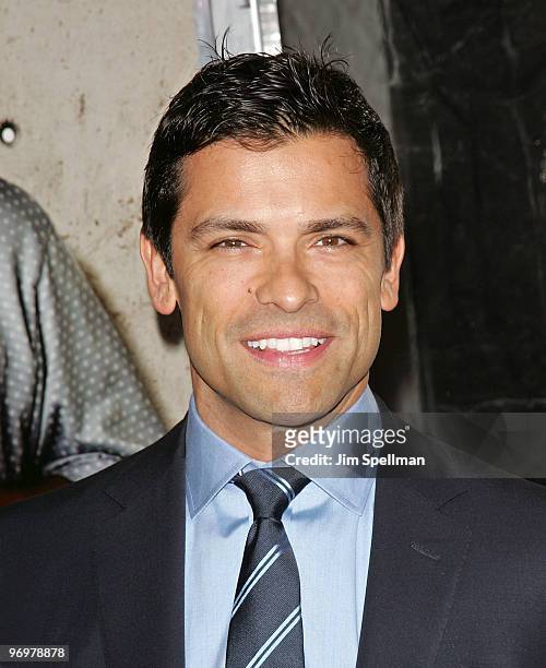 Actor Marc Consuelos attends the premiere of "Cop Out" at AMC Loews Lincoln Square 13 on February 22, 2010 in New York City.