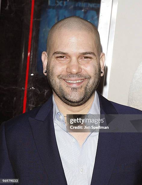 Actors Guillermo Diaz attends the premiere of "Cop Out" at AMC Loews Lincoln Square 13 on February 22, 2010 in New York City.