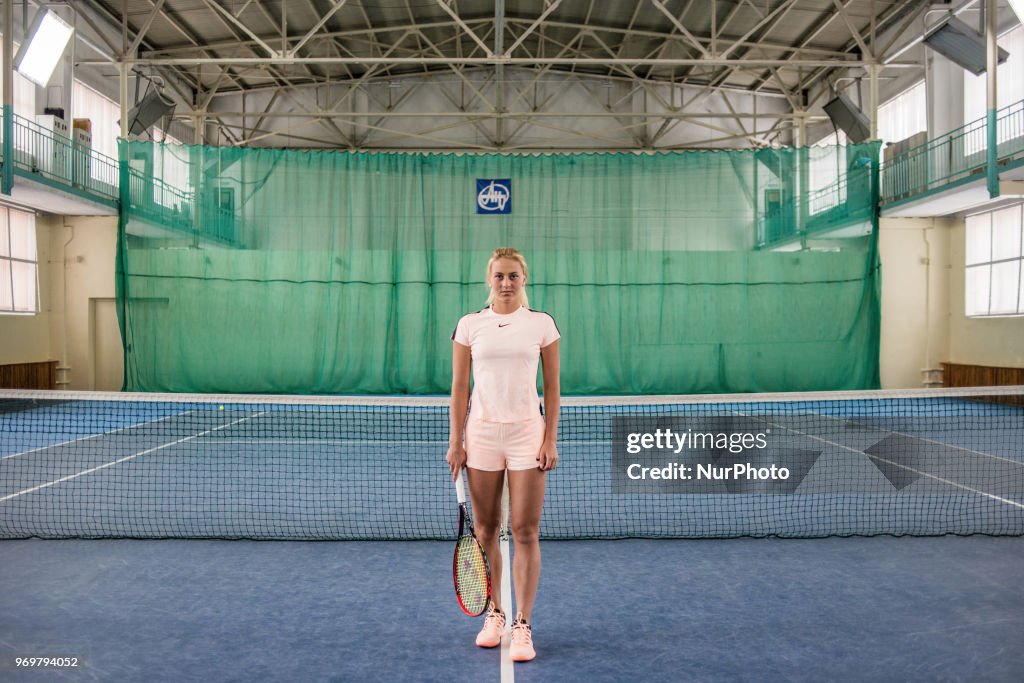 Ukraine Teenage Tennis Marta Kostyuk