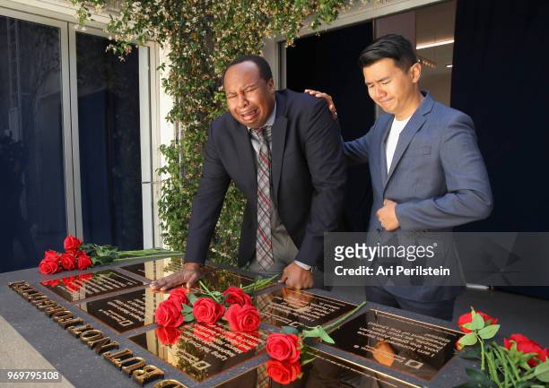 The Daily Show correspondents Roy Wood Jr. And Ronny Chieng attend Comedy Central's The Daily Show Presents: The Donald J. Trump Presidential Twitter...