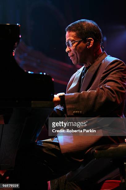 Herbie Hancock performs at the Royal Albert Hall on July 11, 2009 in London, England.