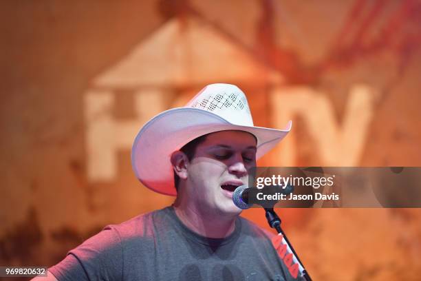 Recording artist Jon Pardi performs onstage in the HGTV Lodge at CMA Music Fest on June 8, 2018 in Nashville, Tennessee.