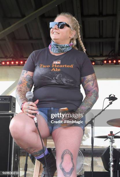 Melissa of Bell's Brewery speaks onstage during day 2 of the 2018 Bonnaroo Arts And Music Festival on June 8, 2018 in Manchester, Tennessee.