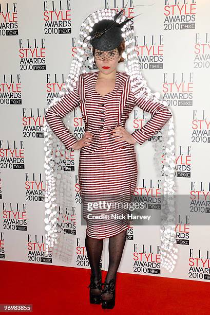 Paloma Faith attends the ELLE Style Awards 2010 at Grand Connaught Rooms on February 22, 2010 in London, England.