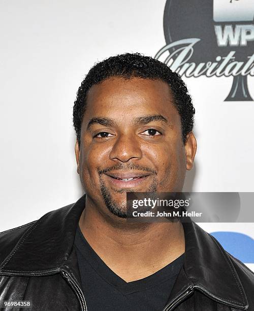 Actor Alfonso Ribeiro attends the 8th Annual World Poker Tour Invitational at Commerce Casino on February 20, 2010 in City of Commerce, California.