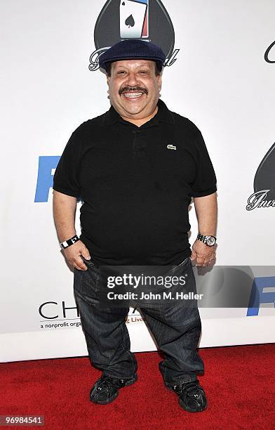 Host Chuy Bravo attends the 8th Annual World Poker Tour Invitational at Commerce Casino on February 20, 2010 in City of Commerce, California.