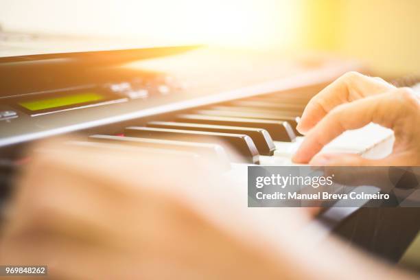 piano - guitar pick stock pictures, royalty-free photos & images