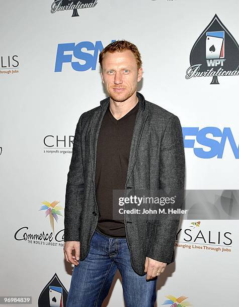 Actor Kevin McKidd attends the 8th Annual World Poker Tour Invitational at Commerce Casino on February 20, 2010 in City of Commerce, California.