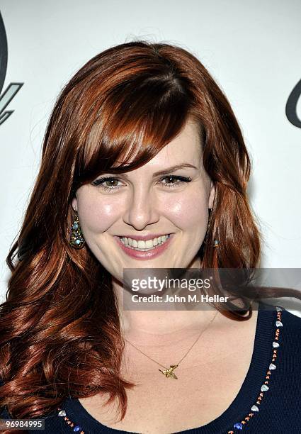 Actress Sara Rue attends the 8th Annual World Poker Tour Invitational at Commerce Casino on February 20, 2010 in City of Commerce, California.