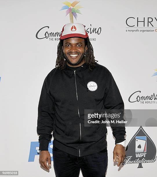 Actor Sal Masakela attends the 8th Annual World Poker Tour Invitational at Commerce Casino on February 20, 2010 in City of Commerce, California.