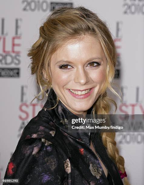 Emilia Fox attends the Elle Style Awards at the Grand Connaught Rooms on February 22, 2010 in London, England.