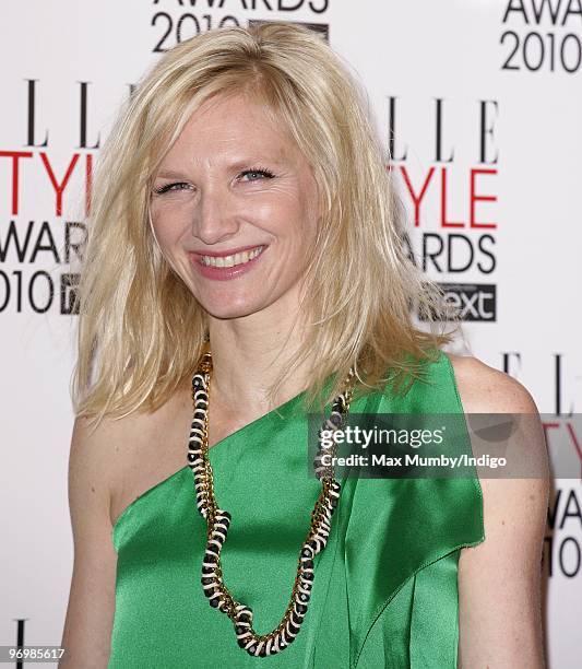 Jo Whiley attends the Elle Style Awards at the Grand Connaught Rooms on February 22, 2010 in London, England.