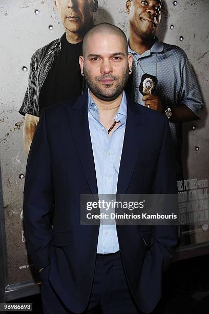 Actor Guillermo Diaz attends the premiere of "Cop Out" at AMC Loews Lincoln Square 13 on February 22, 2010 in New York City.