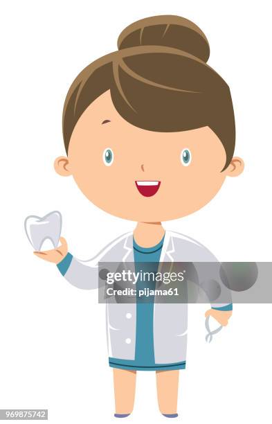 dentist - toothbrush white background stock illustrations