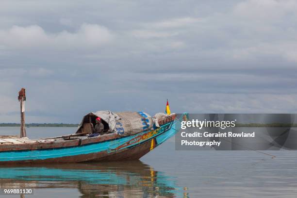 fisherman, senegal - ziguinchor stock-fotos und bilder