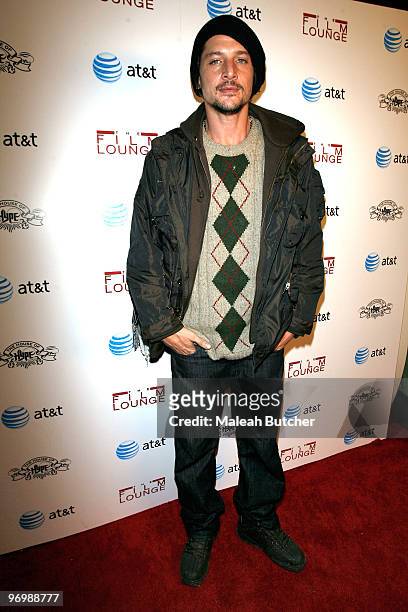 Simon Rex attends The Film Lounge at House of Hype on January 24, 2010 in Park City, Utah.