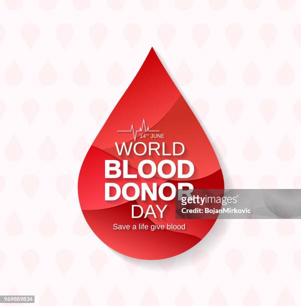world blood donor day drop pattern background. vector illustration. - leukemia stock illustrations