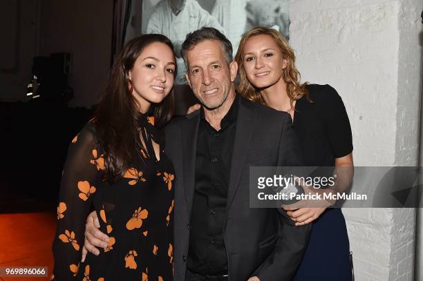 Katie Cole, Kenneth Cole and Amanda Cole attend the HELP USA Heroes Awards Gala at the Garage on June 4, 2018 in New York City.
