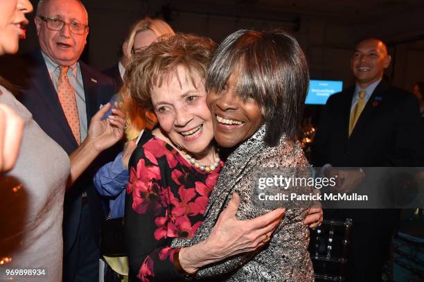 Matilda Cuomo and Cicely Tyson attend the HELP USA Heroes Awards Gala at the Garage on June 4, 2018 in New York City.