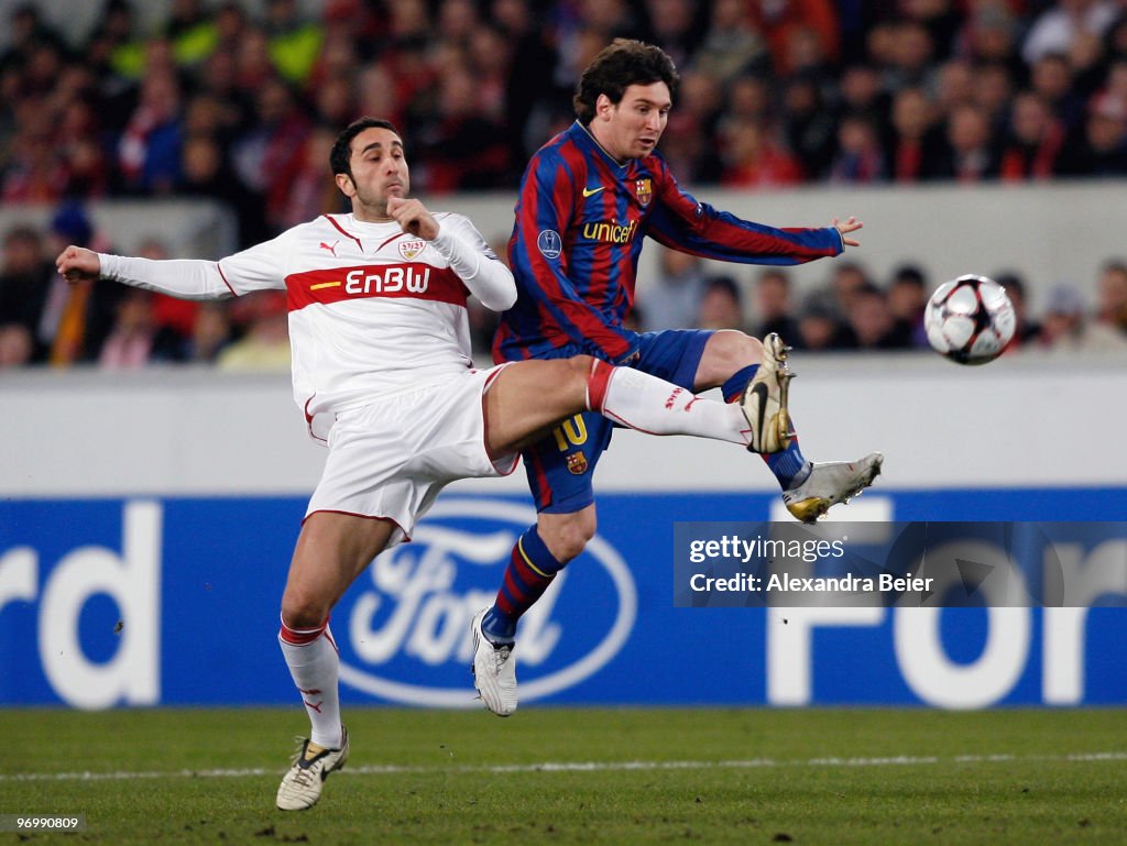 VfB Stuttgart v FC Barcelona - UEFA Champions League