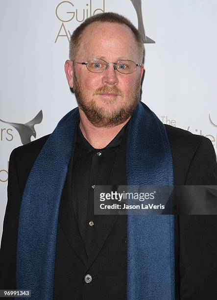 Writer Anthony Peckham attends the 2010 Writers Guild Awards at Hyatt Regency Century Plaza Hotel on February 20, 2010 in Los Angeles, California.