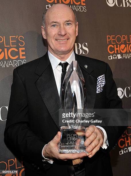 Award designer Jim O'Leary arrives at the People's Choice Awards 2010 held at Nokia Theatre L.A. Live on January 6, 2010 in Los Angeles, California.