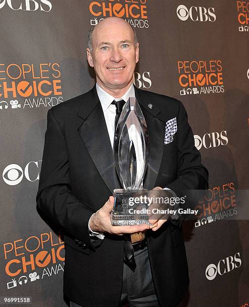 Award designer Jim O'Leary arrives at the People's Choice Awards 2010 held at Nokia Theatre L.A. Live on January 6, 2010 in Los Angeles, California.