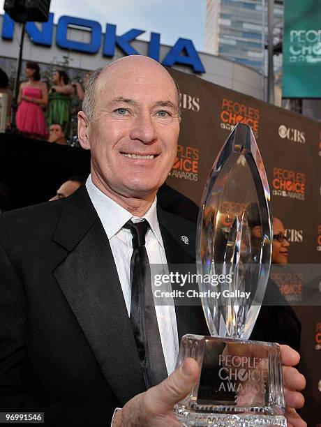 Award designer Jim O'Leary arrives at the People's Choice Awards 2010 held at Nokia Theatre L.A. Live on January 6, 2010 in Los Angeles, California.