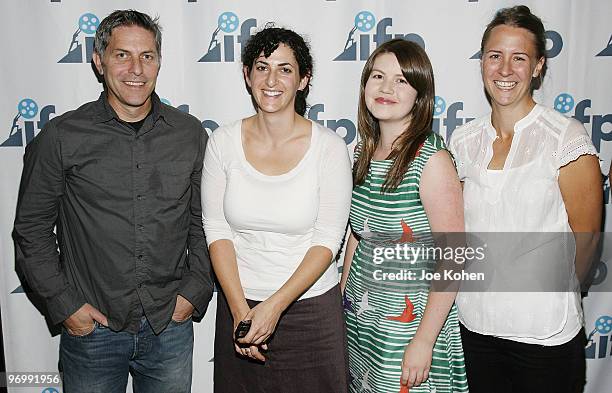 Adrienne Shely Director Award winners attends Andy Ostroy, Dia Sokol, Lauren Veloski and Jennifer Lilly attend the Independent Film Week Awards...