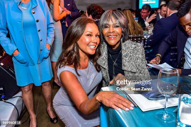 Vanessa Williams and Cicely Tyson attend HELP USA Heroes Awards Gala at the Garage on June 4, 2018 in New York City.