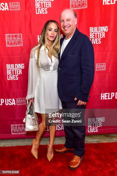 Brooke Schonfeld and Steven Schonfeld attend HELP USA Heroes Awards Gala at the Garage on June 4, 2018 in New York City.