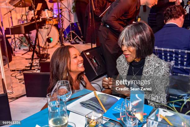 Vanessa Williams and Cicely Tyson attend HELP USA Heroes Awards Gala at the Garage on June 4, 2018 in New York City.