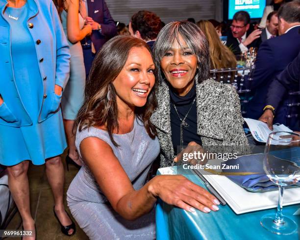 Vanessa Williams and Cicely Tyson attend HELP USA Heroes Awards Gala at the Garage on June 4, 2018 in New York City.